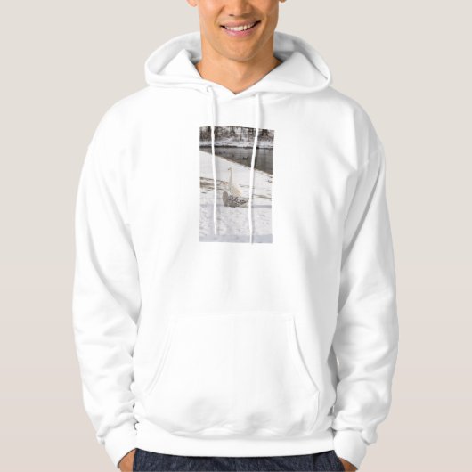 Wat is er aan de hand Gans Hoodie (Voorkant)
