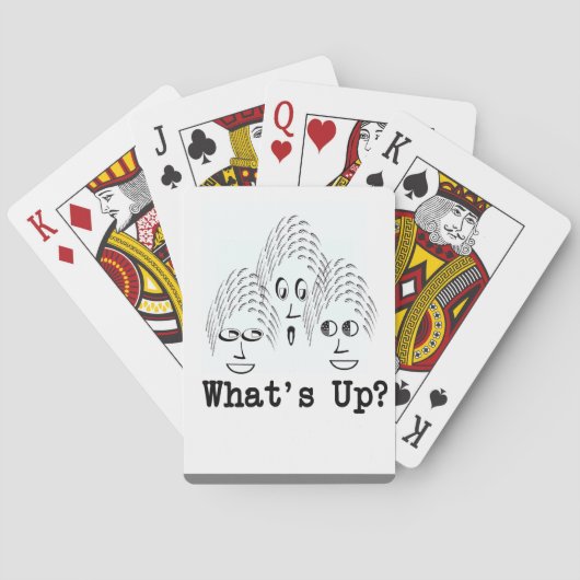 Wat is er aan de hand? Klassieke speelkaarten (Achterkant)