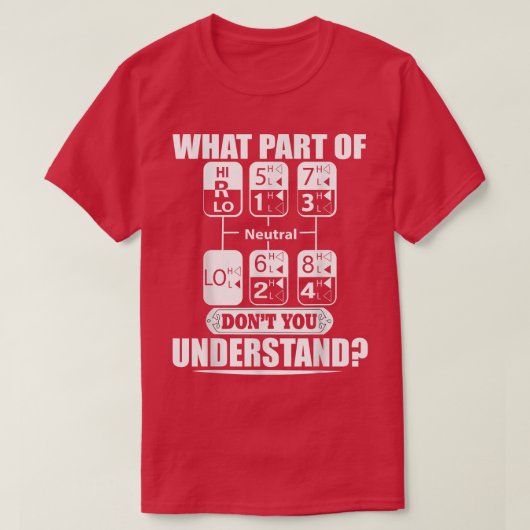 Wat is er aan de hand met de stand-truck? t-shirt (Design voorkant)