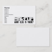 Wat is er anders? visitekaartje (Voorkant / Achterkant)