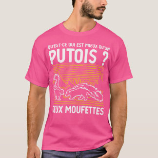 Wat is er beter dan een poep twee stinkdieren t-shirt
