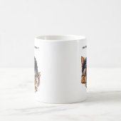 Wat is er beter dan een Yorkie? Twee Yorkies! Koffiemok (Center)