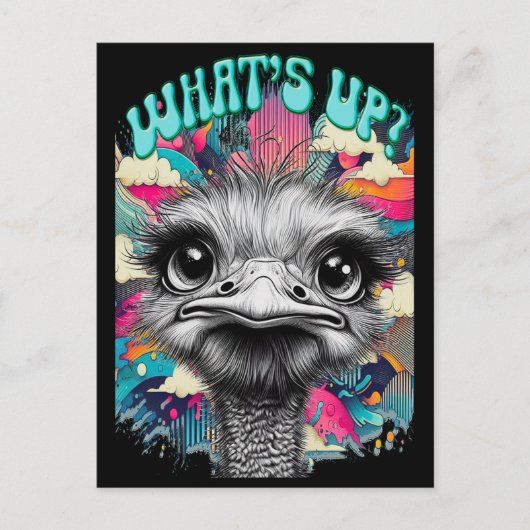 Wat is er? briefkaart (Voorkant)