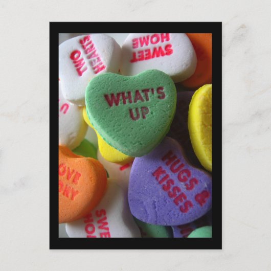 Wat is er? briefkaart (Voorkant)