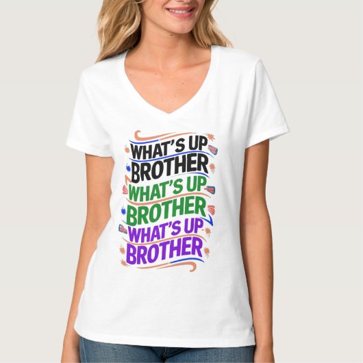 wat is er broeder (D) T-shirt (Voorkant)