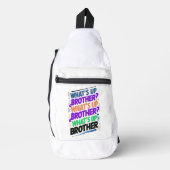 wat is er broeder (E) Sling Bag (Voorkant)