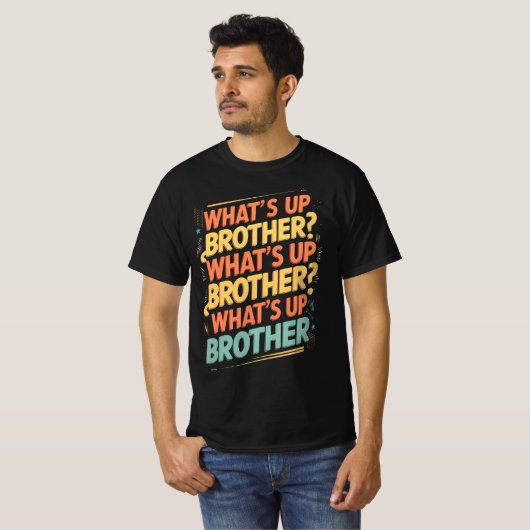 wat is er broeder (E) T-shirt (Voorkant volledig)