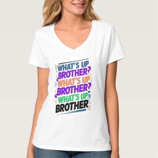 wat is er broeder (E) T-shirt (Voorkant)