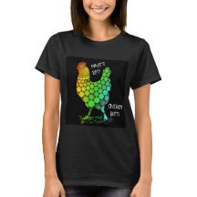 Wat is er? Chicken Butt (zwart) Funny