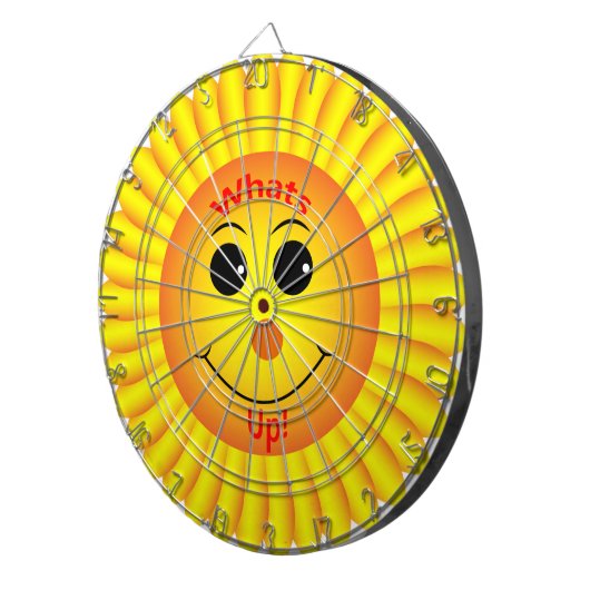 Wat is er? dartbord (Voorkant Rechts)