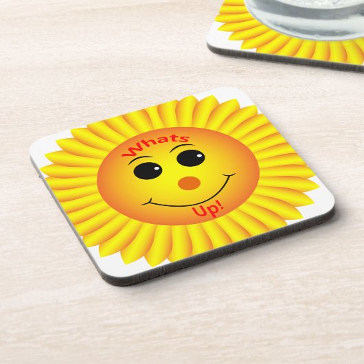 Wat is er? drankjes onderzetter (Linkerzijde)