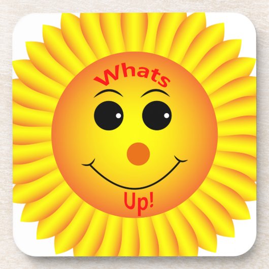 Wat is er? drankjes onderzetter (Voorkant)