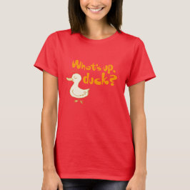 Wat is er, Duck? Grappig Wordplay Shirt
