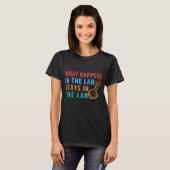WAT IS ER GEBEURD IN HET LAB STAYS IN HET LAB - LA T-SHIRT (Voorkant volledig)