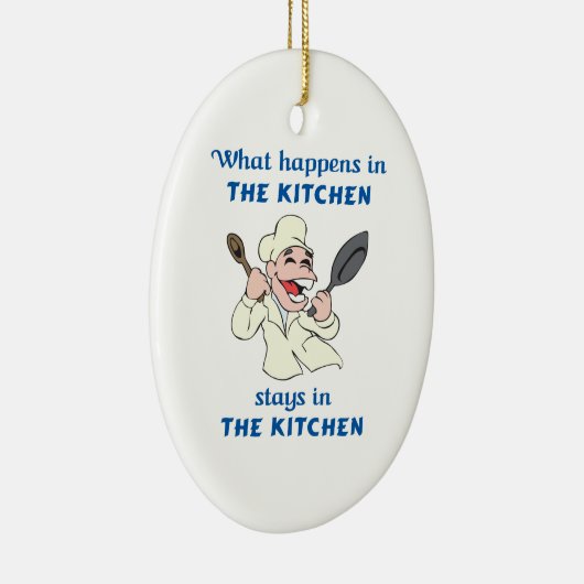 WAT IS ER GEBEURD IN KITCHEN KERAMISCH ORNAMENT (Rechts)