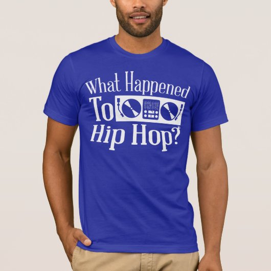Wat is er gebeurd met de hippe Hop? | Shirt van ve (Voorkant)