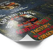 Wat is er gebeurd met Mel's Baby Dawson City Yukon Foto Afdruk (Hoek)