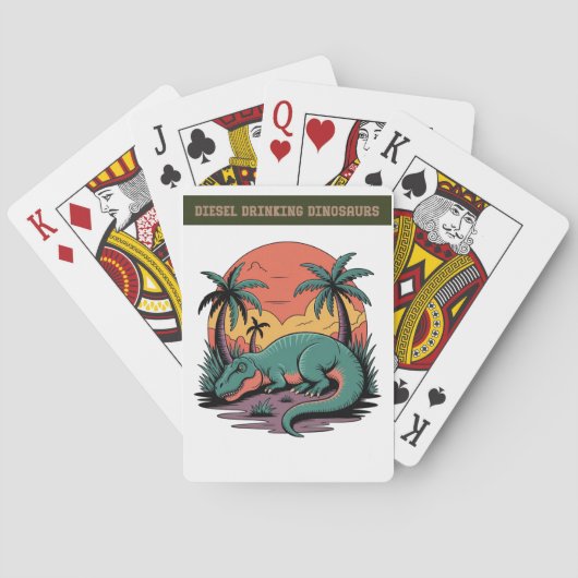 Wat is er gebeurd pokerkaarten (Achterkant)