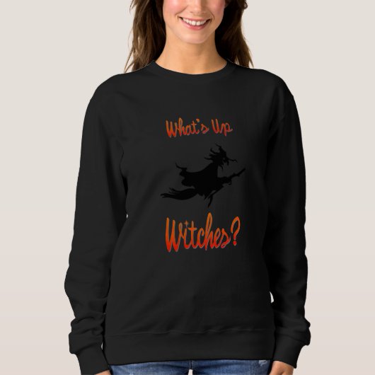 Wat is er heksen Halloween Spooky Horror Trui (Voorkant)
