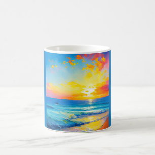 "Wat is er in het water". Koffiemok