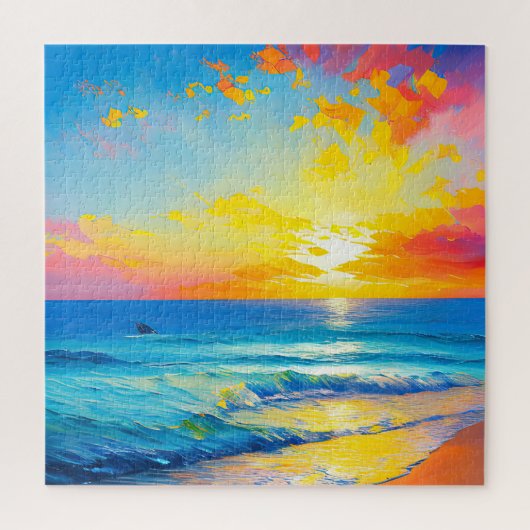 "Wat is er in het water". Legpuzzel (Verticaal)