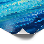 "Wat is er in het water". Perfect Poster (Hoek)