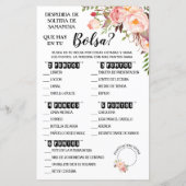 Wat is er in uw Spaans Spaans Spaans spelletje voo (Achterkant)