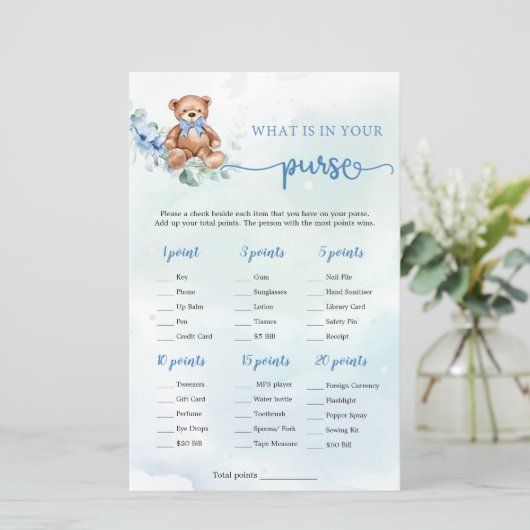 Wat is er in uw Spuit Teddy Bear Eucalyptus (Staand voorkant)