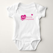 Wat is er, jij coole baby? romper (Voorkant)