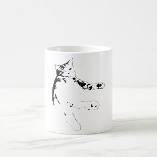 Wat is er, mens koffiemok