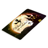 Wat is er met heksen? 4 x6 Magnet (geel) Magneet (Linkerzijde)