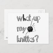 Wat is er met mijn breitta? briefkaart (Voorkant / Achterkant)