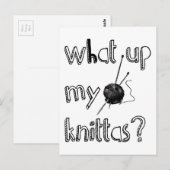 Wat is er met mijn breitta? briefkaart (Voorkant / Achterkant)