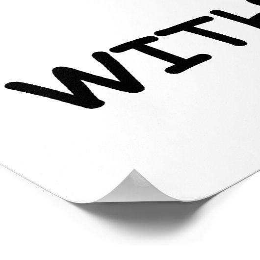 Wat is er met mijn Uitzicht van de wereld? Poster (Hoek)