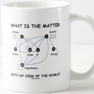Wat is er met mijn Uitzicht van de wereld? Tweekleurige Koffiemok