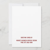 WAT IS ER MET MOTHA CLUCKER? BEDANKKAART (Achterkant)