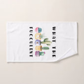 Wat is er mis? bad handdoek (Handdoek)