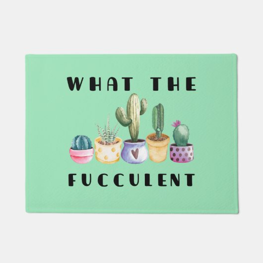 Wat is er mis? deurmat (Voorkant)