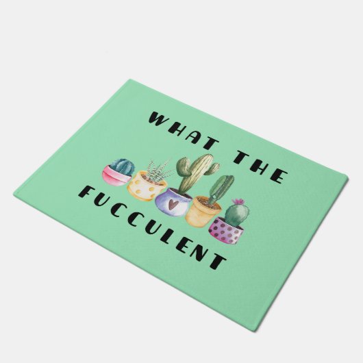 Wat is er mis? deurmat (Schuin)