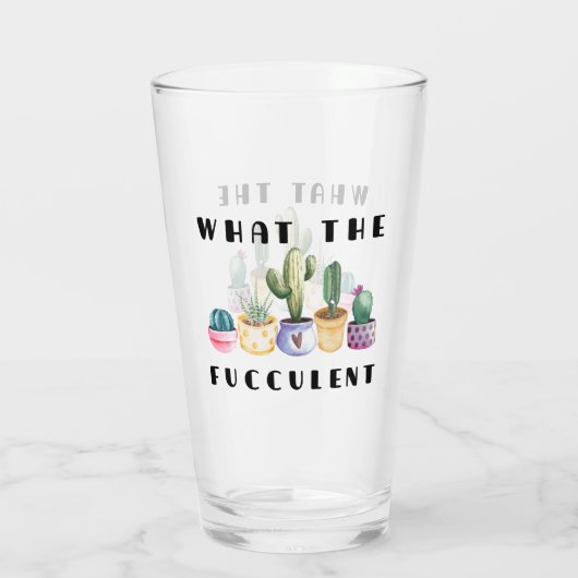 Wat is er mis? glas (Achterkant)