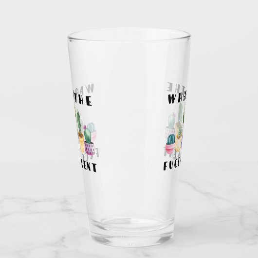 Wat is er mis? glas (Links)