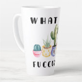 Wat is er mis? latte mok (Linkerhoek)