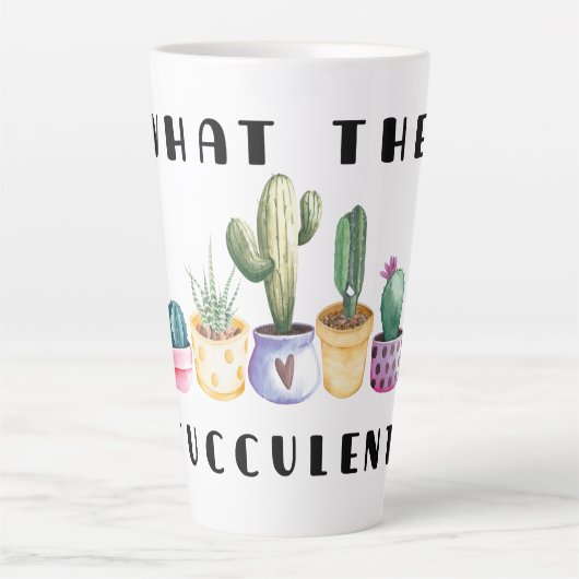 Wat is er mis? latte mok (Voorkant)