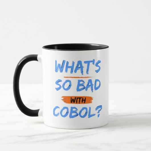 Wat is er mis met Cobol? Mok (Links)