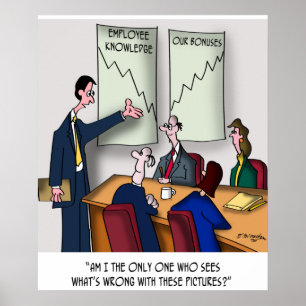 Wat is er mis met de bonus van de baas? poster
