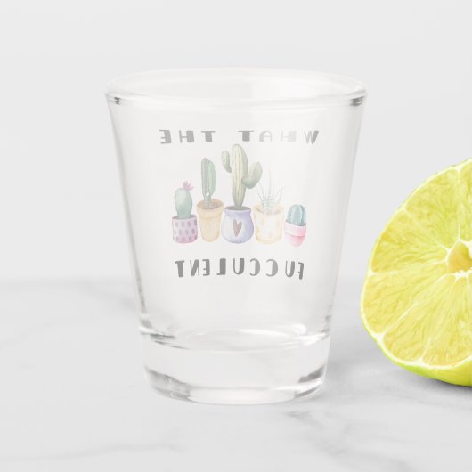 Wat is er mis? shot glas (Achterkant)