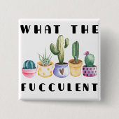 Wat is er mis? vierkante button 5,1 cm (Voorkant)