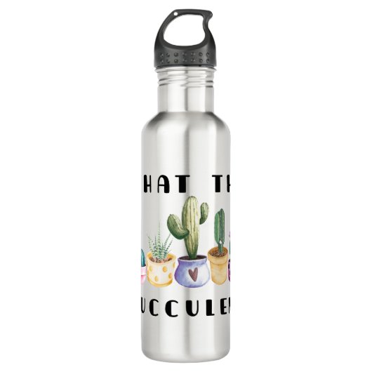 Wat is er mis? waterfles  (Voorkant)