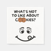 Wat is er niet leuk aan Cookies? Servet (Voorkant)