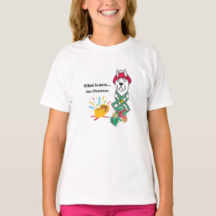 Wat is er nieuw deze kerst? Leuke Kinder T-shirt" T-shirt